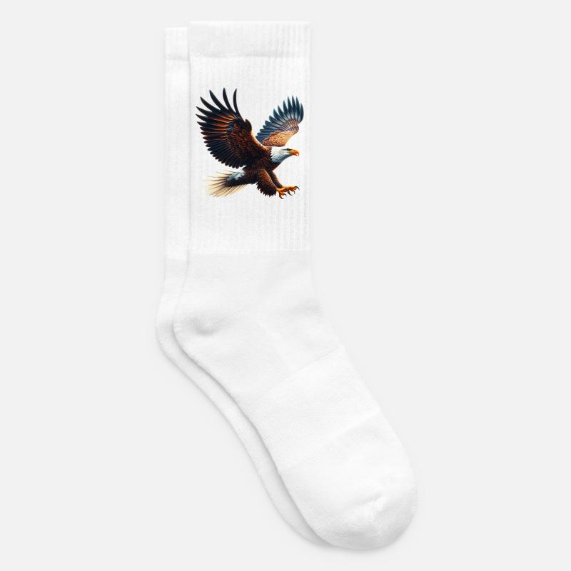 Adler - Tennissocken - Weiß