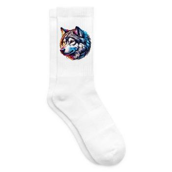 Loup - Chaussettes de tennis - blanc - Droite