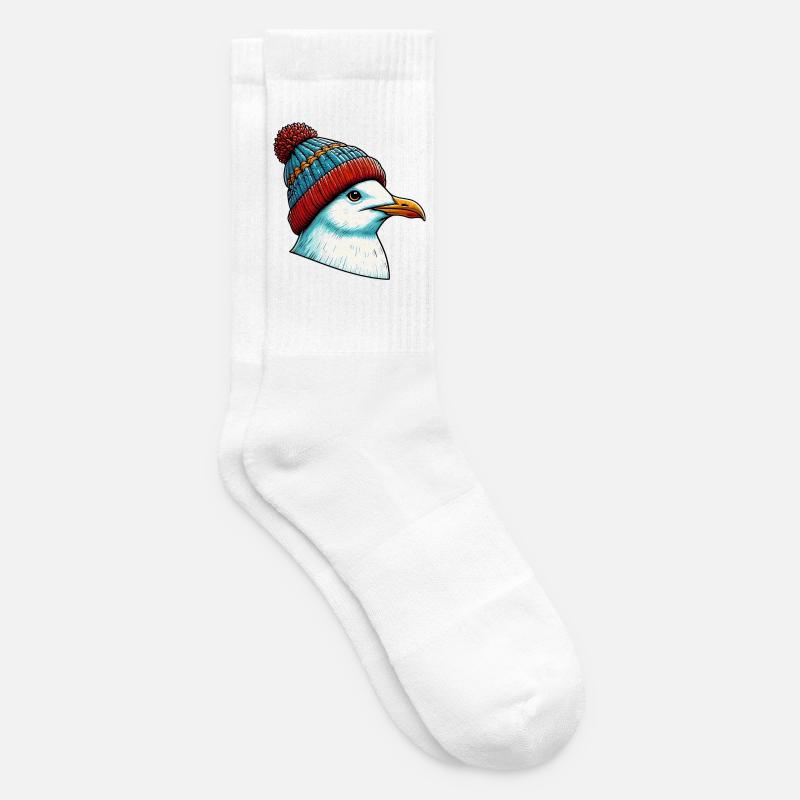 Möwe - Tennissocken - Weiß