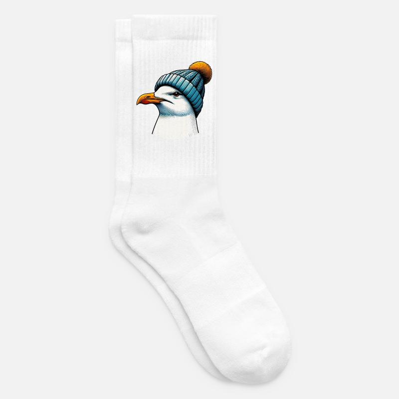 Möwe - Tennissocken - Weiß