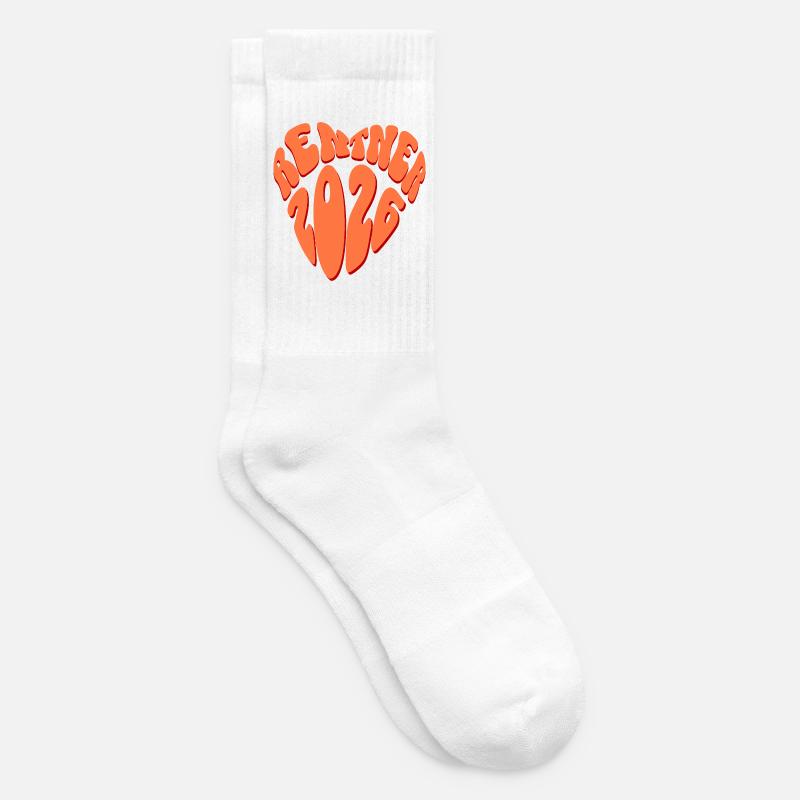 Rentner 2026 - Tennissocken - Weiß