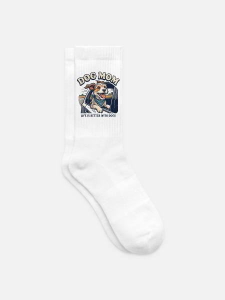 Hundemama - Tennissocken - Weiß