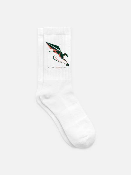 Greyhound Rescue Second Chance Shirt - Tennissocken - Weiß