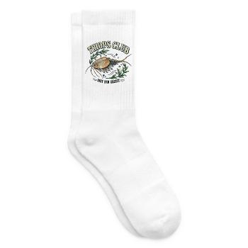 Triops Club – Seit der Urzeit - Tennissocken - Weiß - Rechts