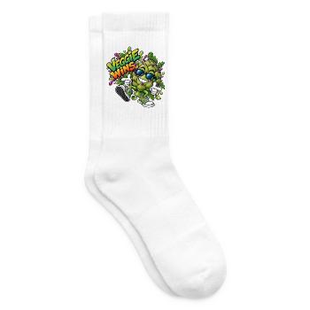 Veggie Wins Artischocke - Tennissocken - Weiß - Rechts