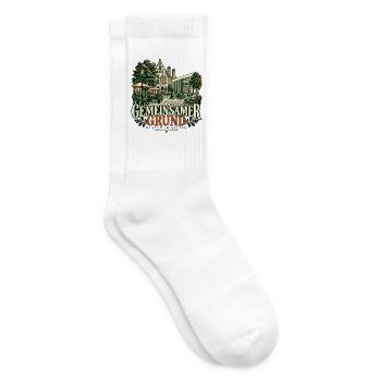Gemeinsamer Grund Kultur Alltags - Tennissocken - Weiß - Rechts