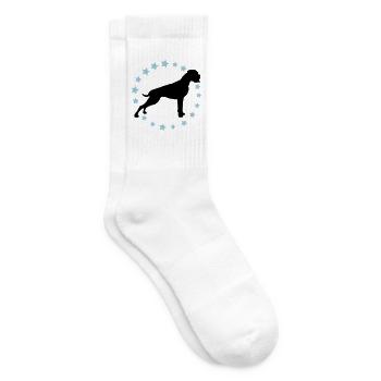 Boxer Zodiac 2 color - Tennis socks - white - Right