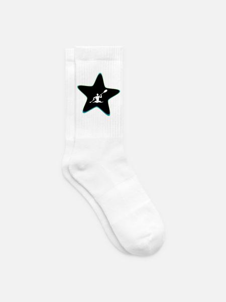 Kajak Stern - Tennissocken - Weiß