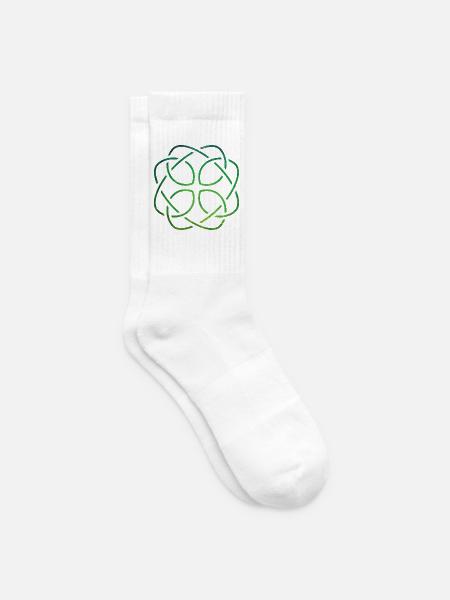 Celtic Knot - Tennissocken - Weiß