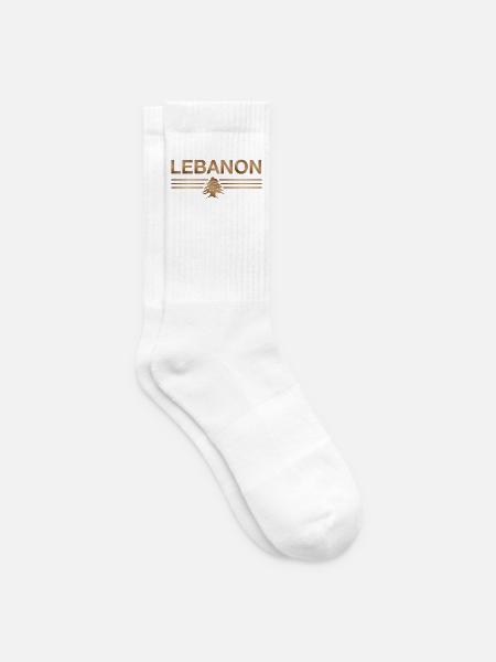 Libanon Beirut Libanese Libanesin Libanesisch LBN - Tennissocken - Weiß