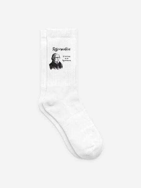 Reformationstag Reformation Luther Veränderung - Tennissocken - Weiß