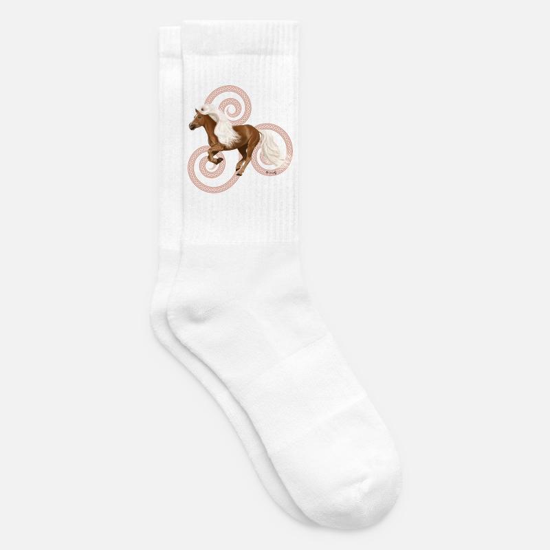 Haflinger Artos - Tennis socks - white