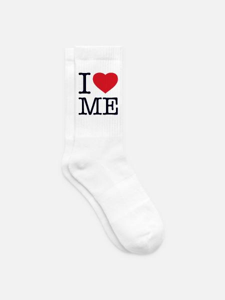 I LOVE ME - Tennissocken - Weiß