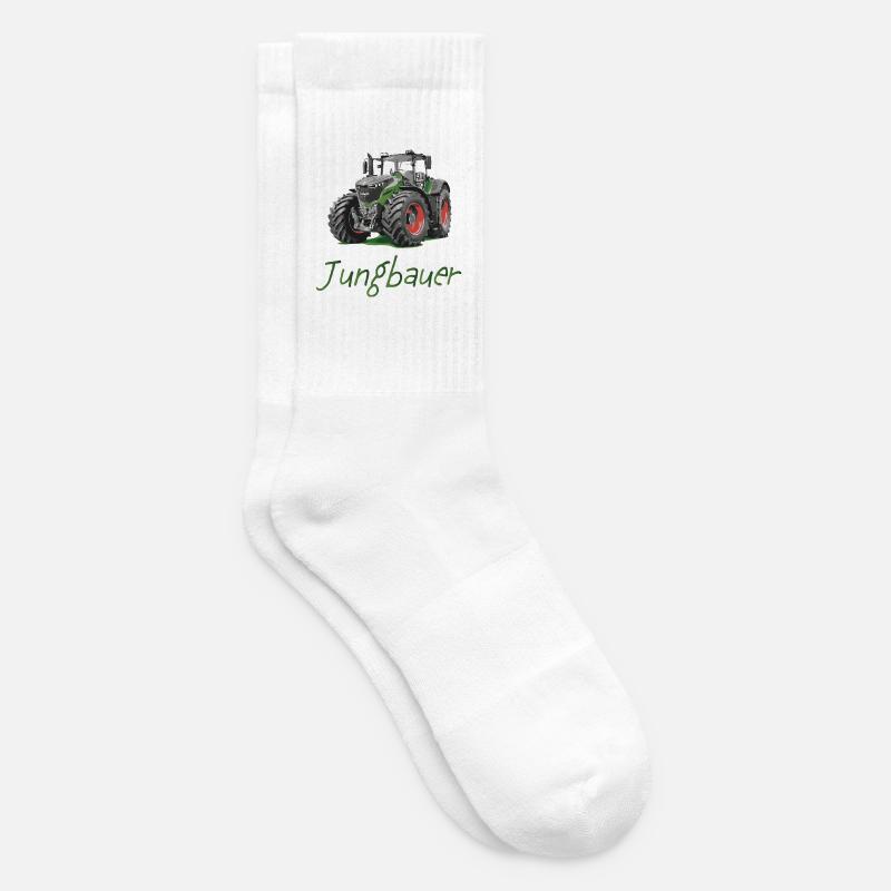 Jungbauer - Tennissocken - Weiß