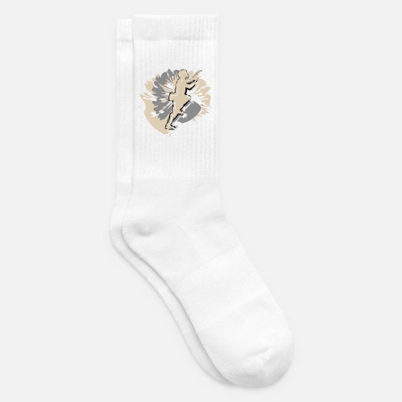 Valentine's Day climbing for men - Tennis socks - white