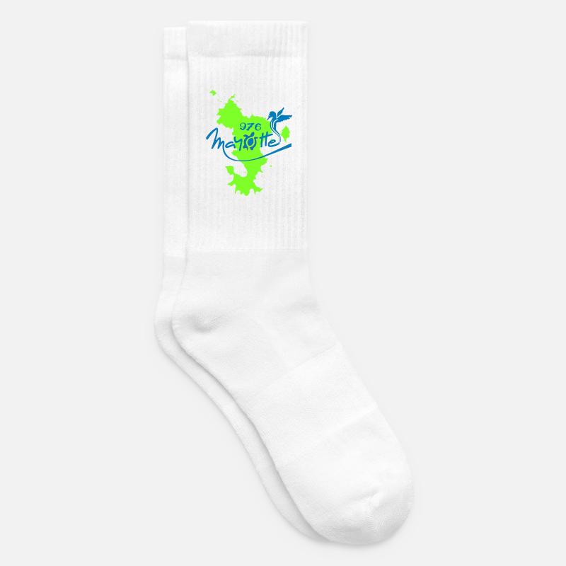 Mayotte - Chaussettes de tennis - blanc