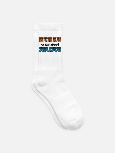 Otaku Statement Manga Comic Trickfilm Japanisch - Tennissocken - Weiß