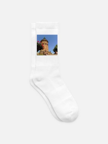 WASSERTURM MANNHEIM - Tennissocken - Weiß