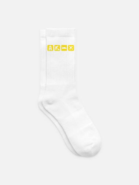 Job Arbeit Statement Arbeiter Angestellter - Tennissocken - Weiß