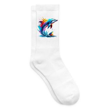 Dolphin - Tennis socks - white - Right