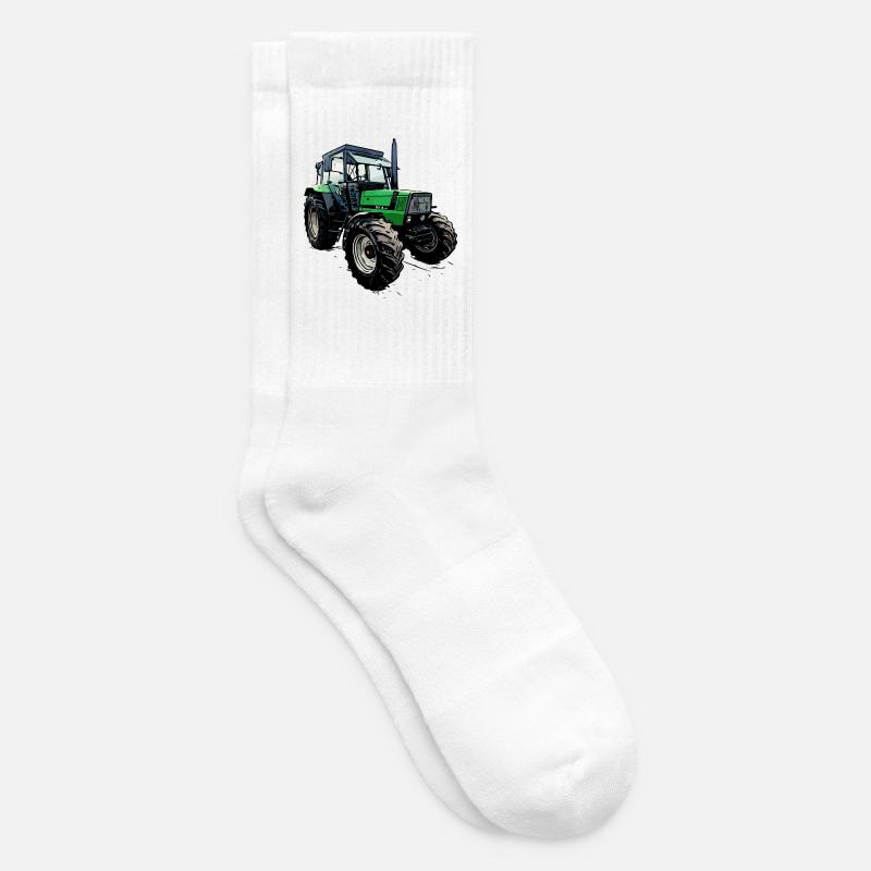 Traktor DX 4.31 - Tennissocken - Weiß