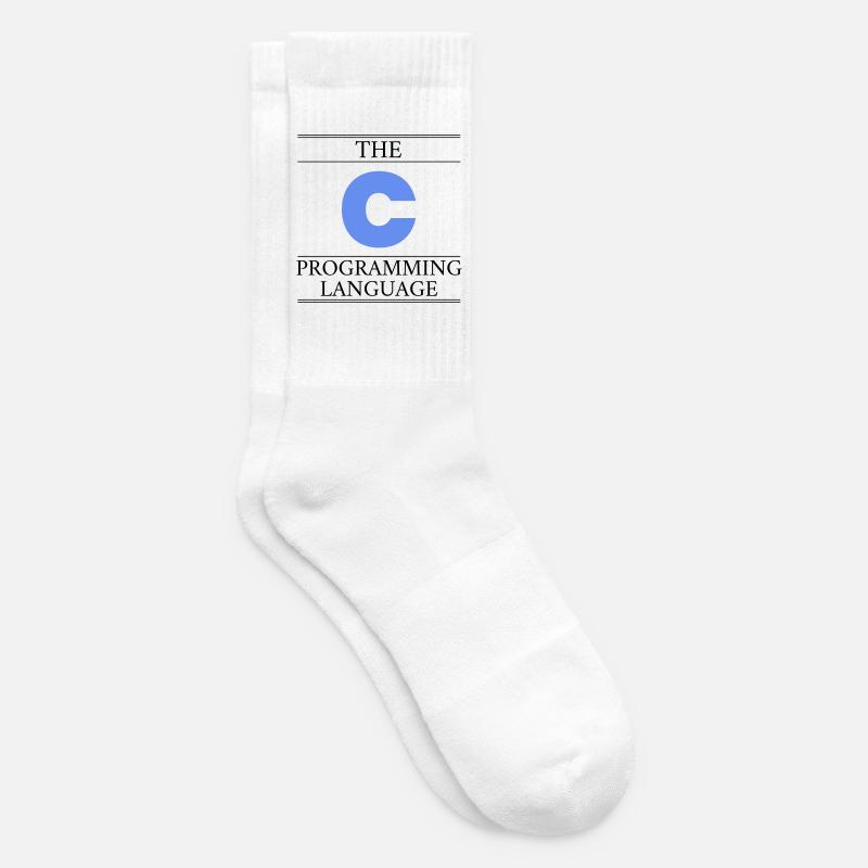 The C Programming Language - Tennissocken - Weiß