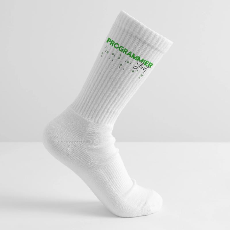 Programmeur Développeur Code Statement Scripting Chaussettes de tennis