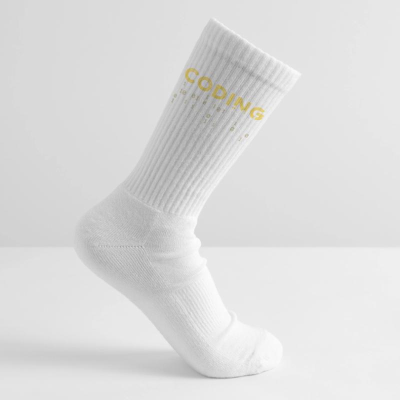 Coden Statement Developer Programmer Scripting Tennis socks