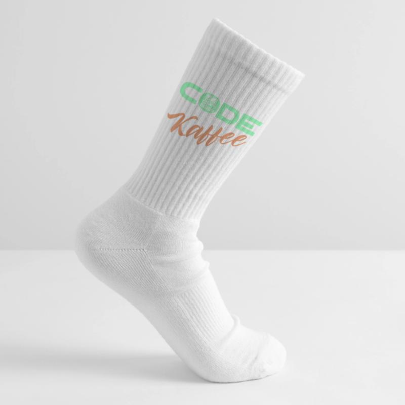 Code Développeur de déclaration Programmeur Ordinateur Chaussettes de tennis
