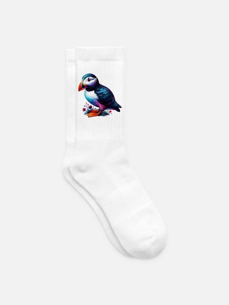 Papageitaucher - Tennissocken - Weiß