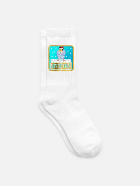 MIR IST KALT WINTER HÜHNER - Tennissocken - Weiß