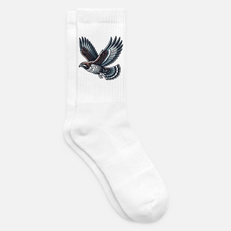 Buzzard - Tennis socks - white
