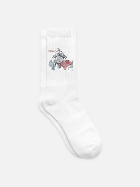 Aus dem Schwarzwald - Tennissocken - Weiß
