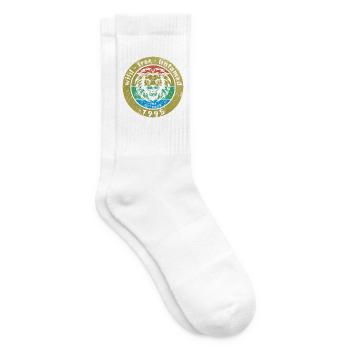 30. Geburtstag Wild, free & untamed since 10/1995 - Tennis socks - white - Right