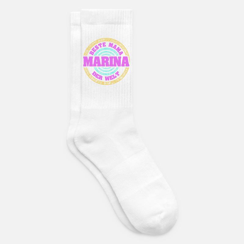 Mutter Marina - Tennissocken - Weiß