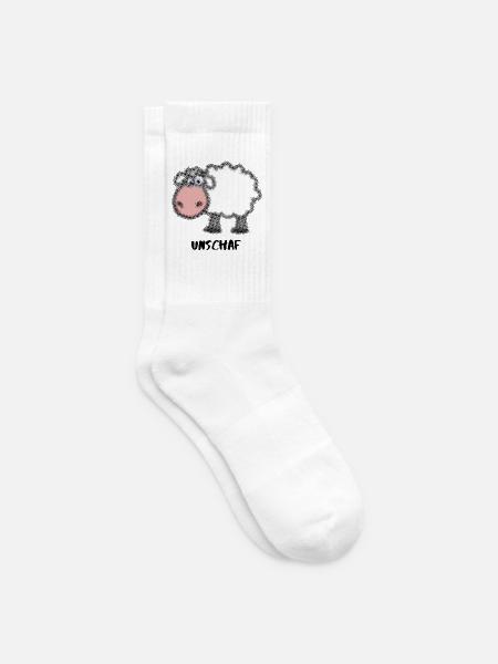 Unschaf - Tennissocken - Weiß