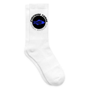 Fishing Team - Tennis socks - white - Right