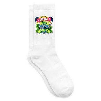 Save the water, drink Mojitos - Tennis socks - white - Right