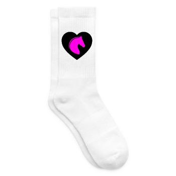 Chevaux - Chaussettes de tennis - blanc - Droite