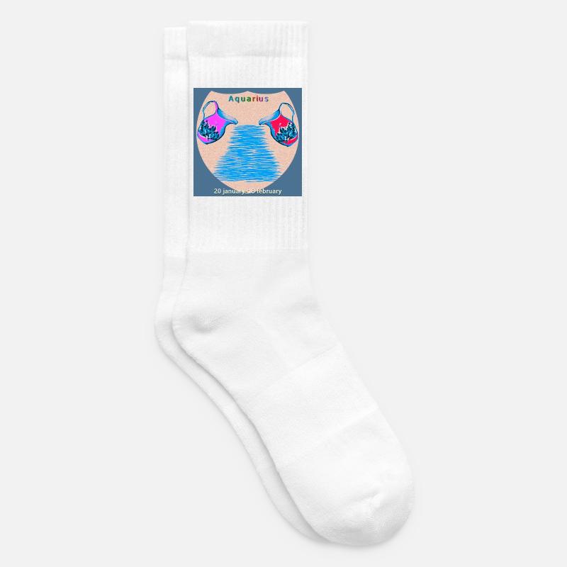 Wassermann - Tennissocken - Weiß