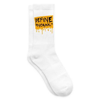 Define Normal Lustig Sarkastisch Definition Grafik - Tennissocken - Weiß - Rechts