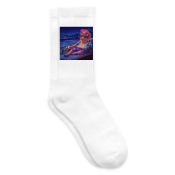 Cyberpig - Tennissocken - Weiß - Rechts