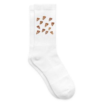 Pizza-Party - Tennissocken - Weiß - Rechts