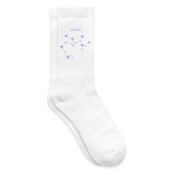 Schütze Tierkreiszeichen Stern Konstellation Lila - Tennissocken - Weiß - Rechts