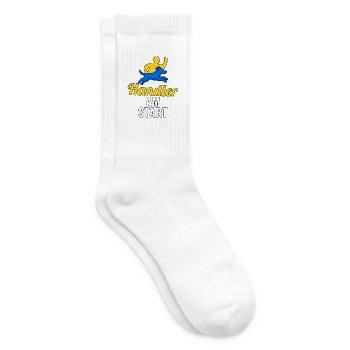 Handler am Start – Agility Team Vereins-Shirt - Tennissocken - Weiß - Rechts