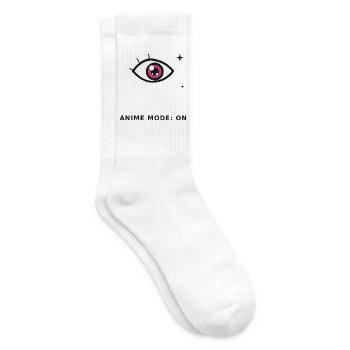 Anime-Augenmodus an - Tennissocken - Weiß - Rechts