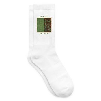 Grow Food, Not Lawns – Garten - Tennissocken - Weiß - Rechts