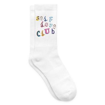 Selbstliebe Club - Tennissocken - Weiß - Rechts