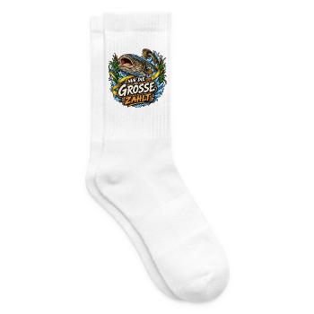 Nur die Größe zählt Wels - Tennissocken - Weiß - Rechts