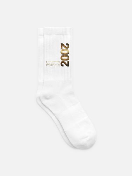 Limited Edition Vintage 2008 Boy Girl 18th Birthda - Tennissocken - Weiß